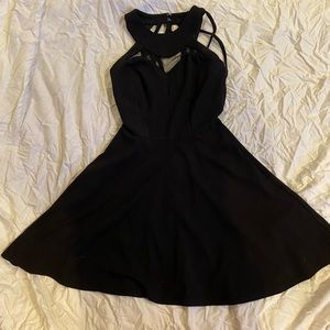 black dress